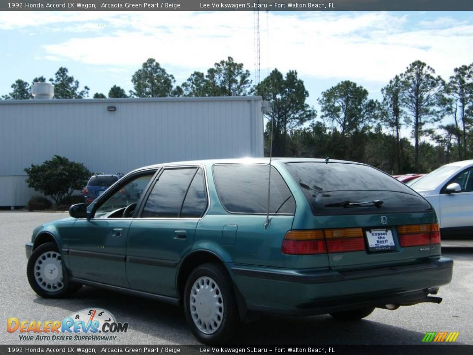 Green honda wagon 1992 #6