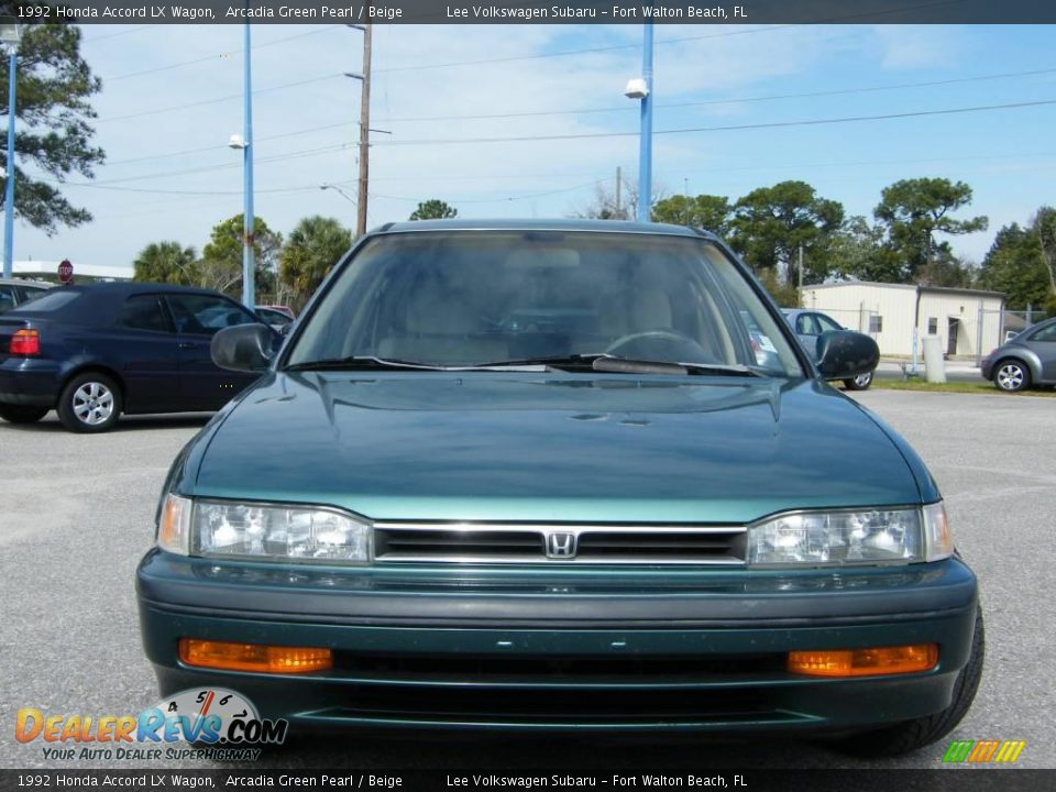 Green honda wagon 1992 #3