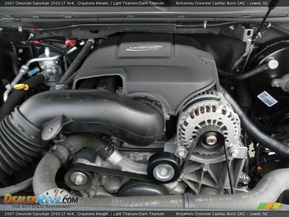 2007 Chevrolet Suburban 1500 LT 4x4 Graystone Metallic / Light Titanium/Dark Titanium Photo #28