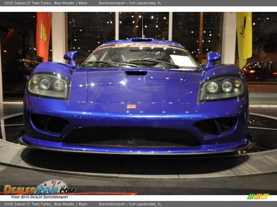 2005 Saleen S7 Twin Turbo Blue Metallic / Black Photo #2 | DealerRevs ...