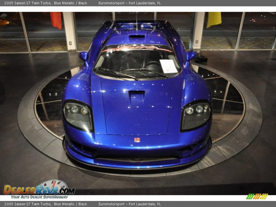 Blue Metallic 2005 Saleen S7 Twin Turbo Photo #10