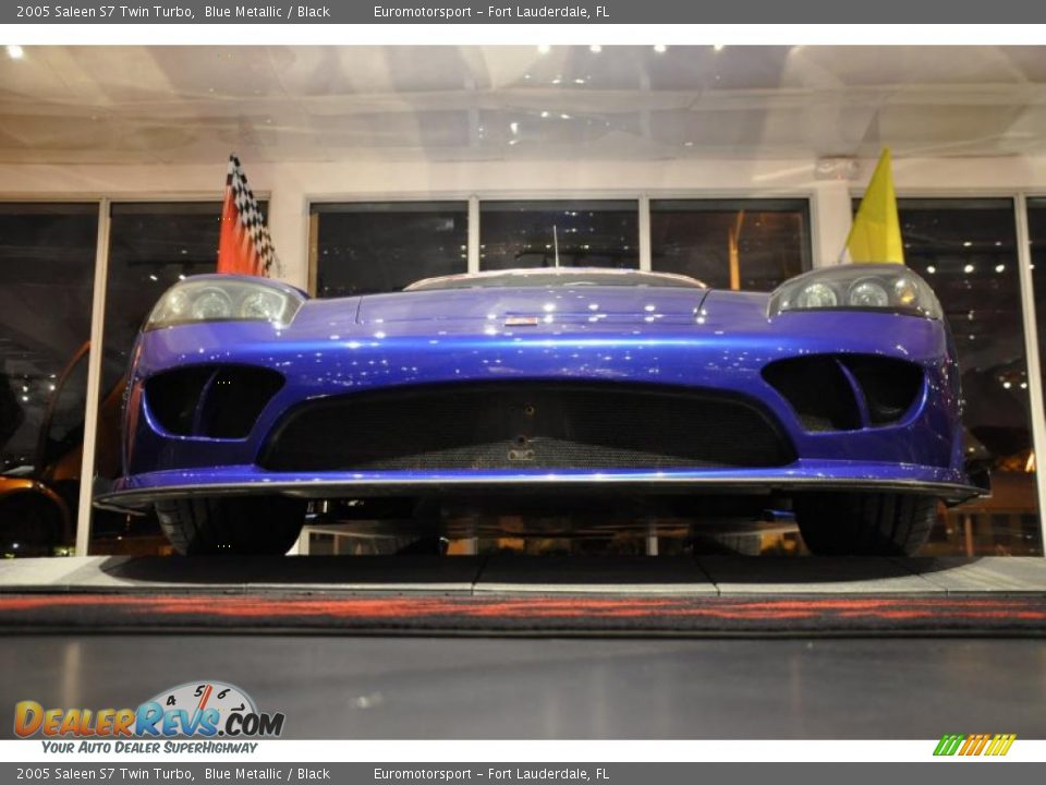 2005 Saleen S7 Twin Turbo Blue Metallic / Black Photo #14