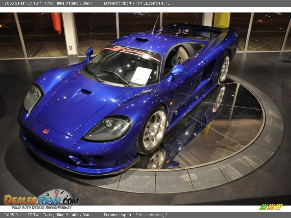 Blue Metallic 2005 Saleen S7 Twin Turbo Photo #17