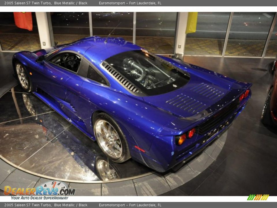 Blue Metallic 2005 Saleen S7 Twin Turbo Photo #24