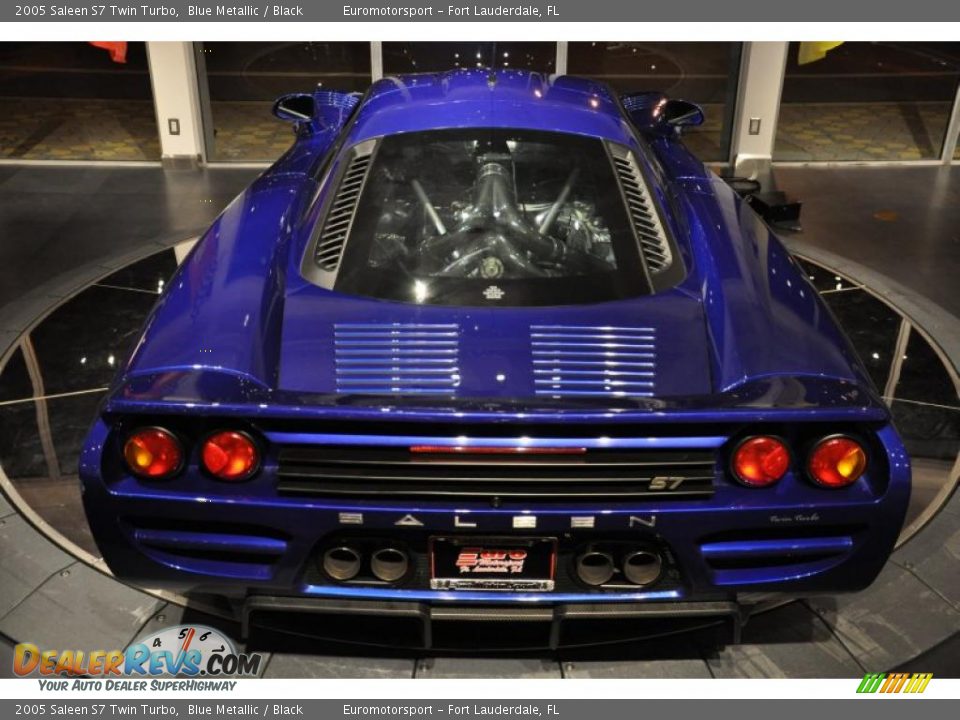 Blue Metallic 2005 Saleen S7 Twin Turbo Photo #27