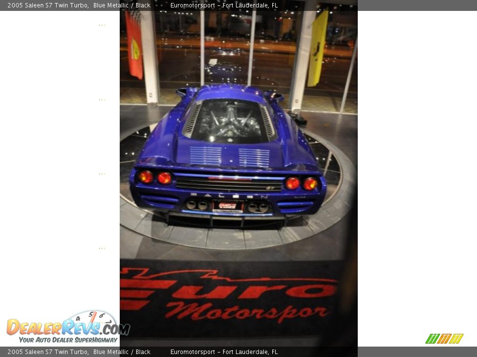 2005 Saleen S7 Twin Turbo Blue Metallic / Black Photo #29