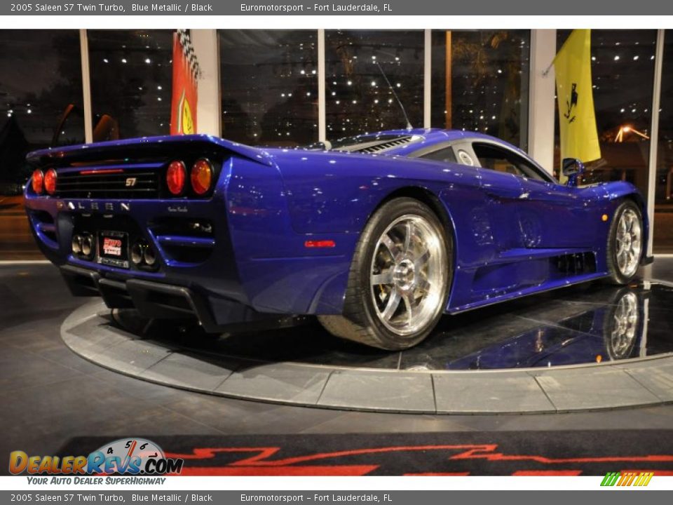 Blue Metallic 2005 Saleen S7 Twin Turbo Photo #36
