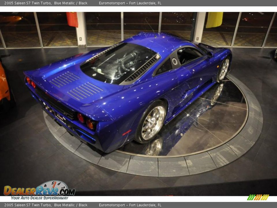 Blue Metallic 2005 Saleen S7 Twin Turbo Photo #38