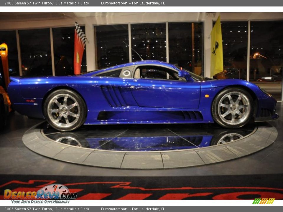 Blue Metallic 2005 Saleen S7 Twin Turbo Photo #44
