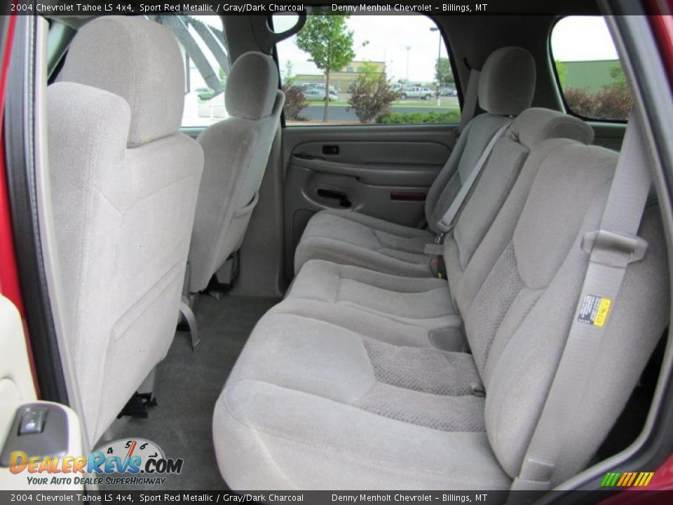 2004 Chevrolet Tahoe LS 4x4 Sport Red Metallic / Gray/Dark Charcoal Photo #5