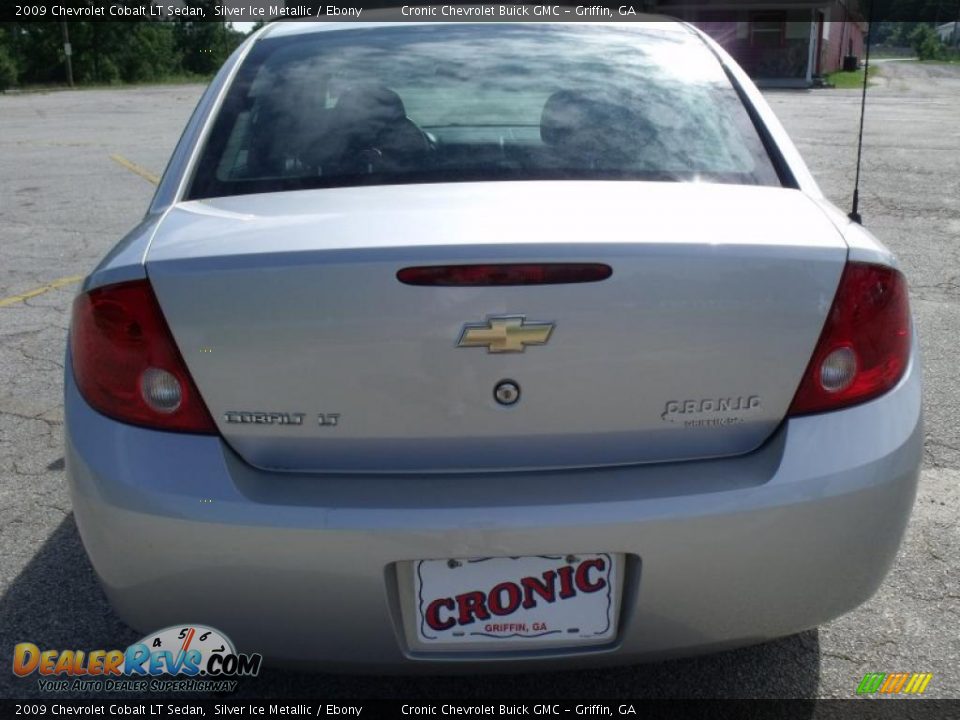 2009 Chevrolet Cobalt LT Sedan Silver Ice Metallic / Ebony Photo #4