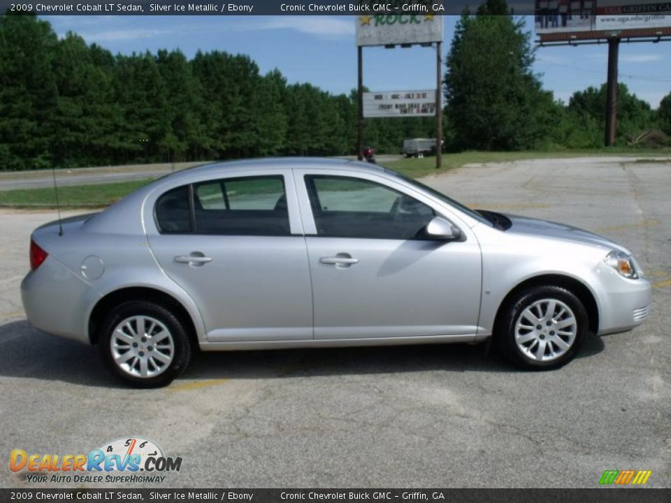 2009 Chevrolet Cobalt LT Sedan Silver Ice Metallic / Ebony Photo #6