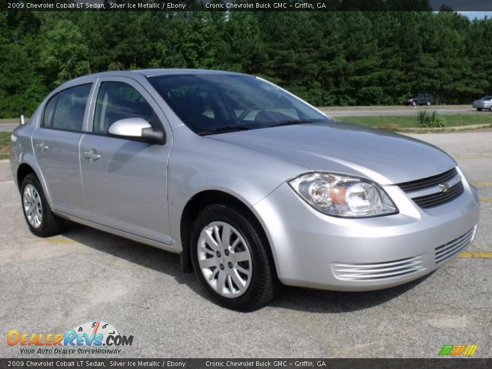 2009 Chevrolet Cobalt LT Sedan Silver Ice Metallic / Ebony Photo #7
