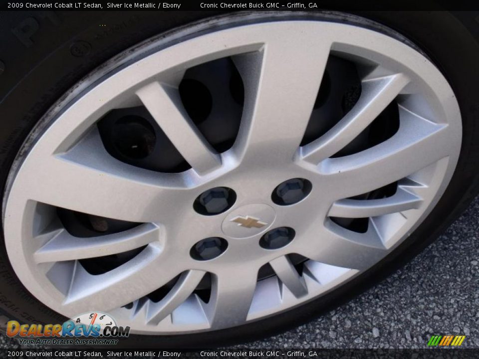2009 Chevrolet Cobalt LT Sedan Silver Ice Metallic / Ebony Photo #9