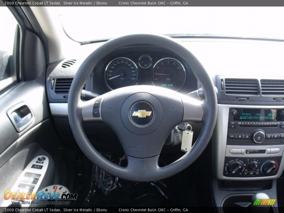 2009 Chevrolet Cobalt LT Sedan Silver Ice Metallic / Ebony Photo #17