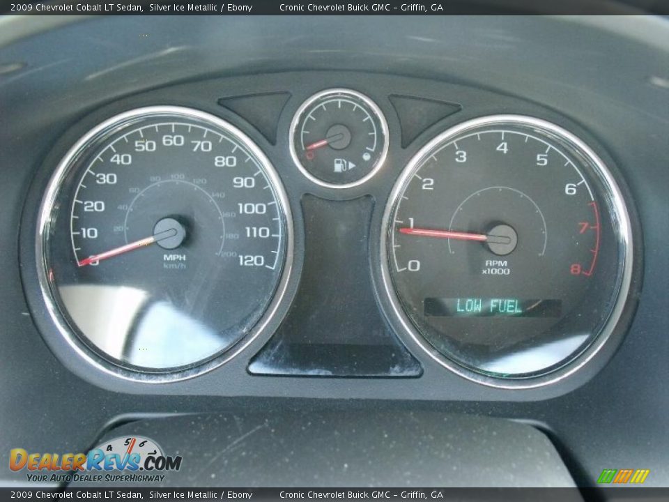 2009 Chevrolet Cobalt LT Sedan Silver Ice Metallic / Ebony Photo #18