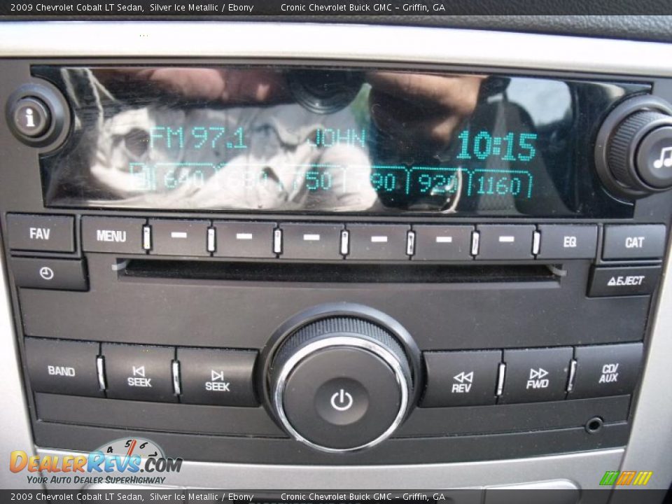 2009 Chevrolet Cobalt LT Sedan Silver Ice Metallic / Ebony Photo #19