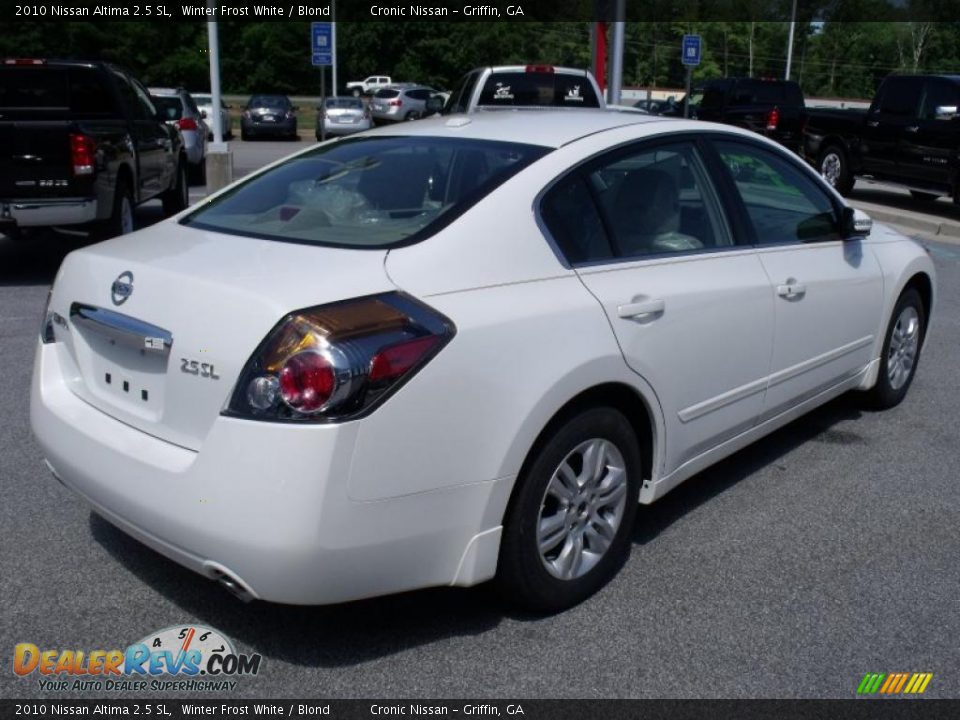 2010 Nissan altima winter frost #9