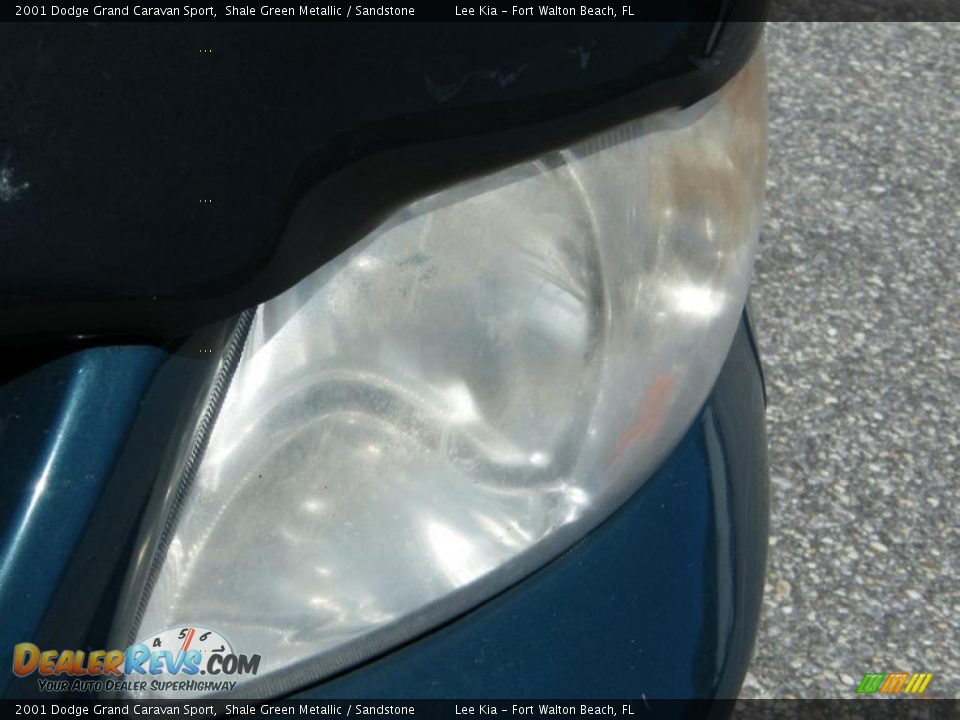 2001 Dodge Grand Caravan Sport Shale Green Metallic / Sandstone Photo #9