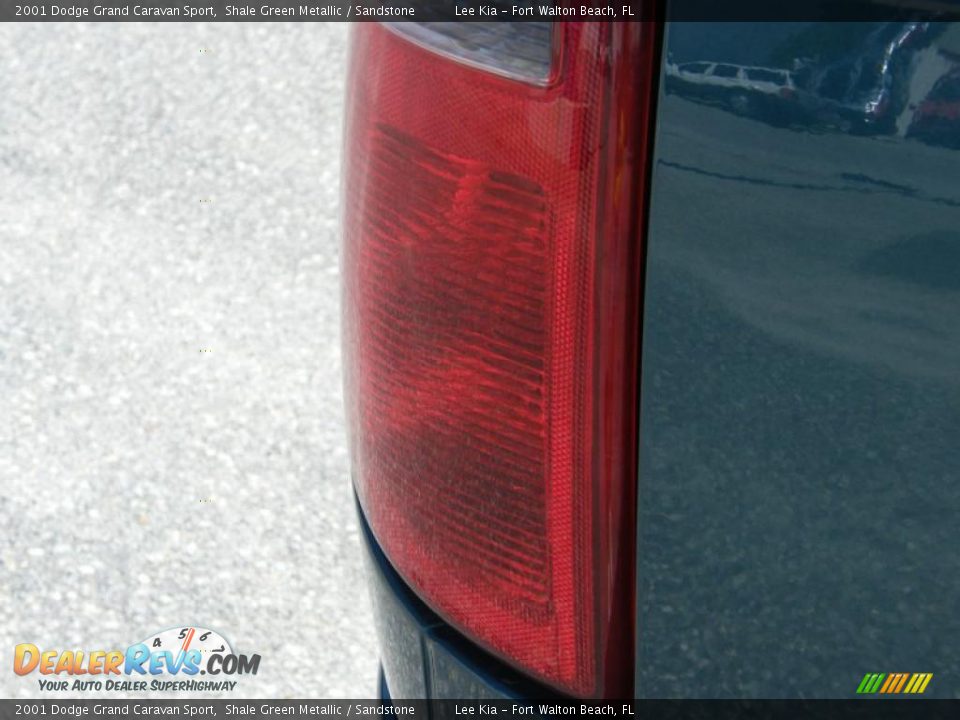 2001 Dodge Grand Caravan Sport Shale Green Metallic / Sandstone Photo #10