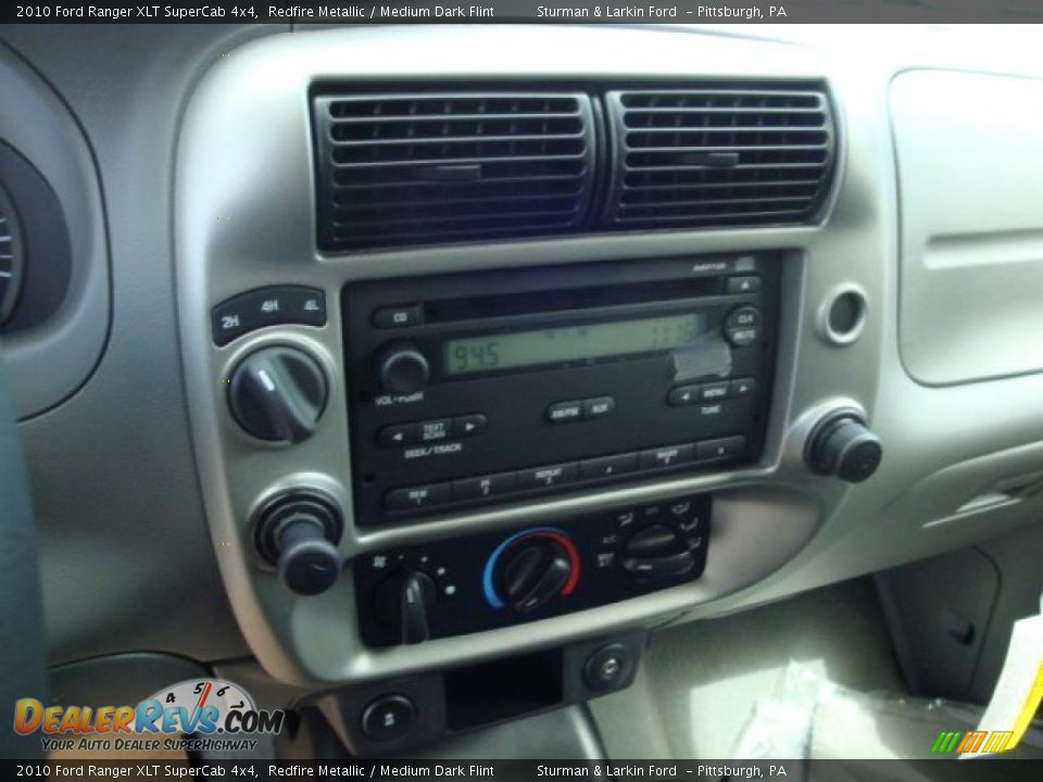 2010 Ford Ranger XLT SuperCab 4x4 Redfire Metallic / Medium Dark Flint Photo #9