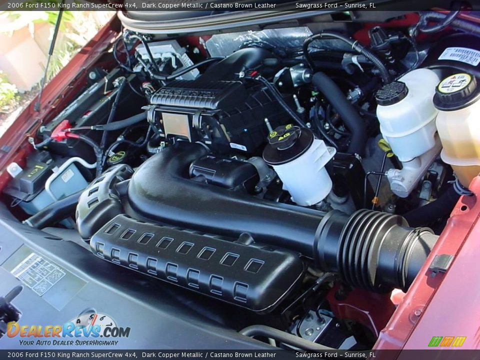 2006 Ford F150 King Ranch SuperCrew 4x4 5.4 Liter SOHC 24-Valve Triton V8 Engine Photo #16