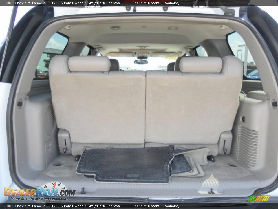 2004 Chevrolet Tahoe Z71 4x4 Summit White / Gray/Dark Charcoal Photo #4