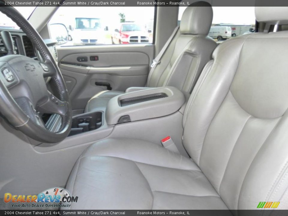 2004 Chevrolet Tahoe Z71 4x4 Summit White / Gray/Dark Charcoal Photo #6