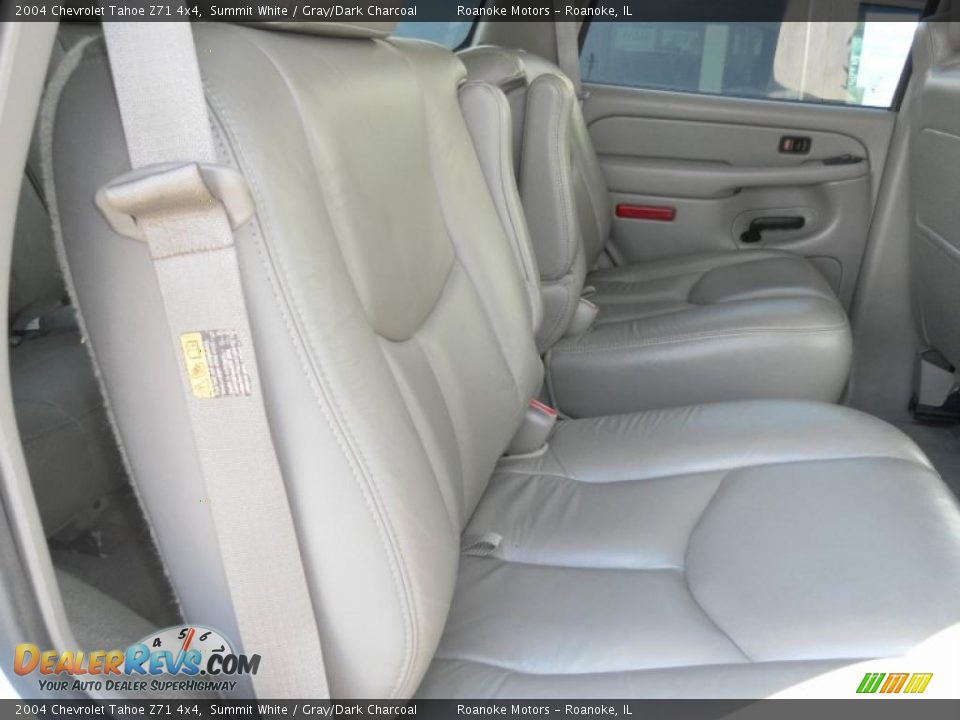 2004 Chevrolet Tahoe Z71 4x4 Summit White / Gray/Dark Charcoal Photo #10