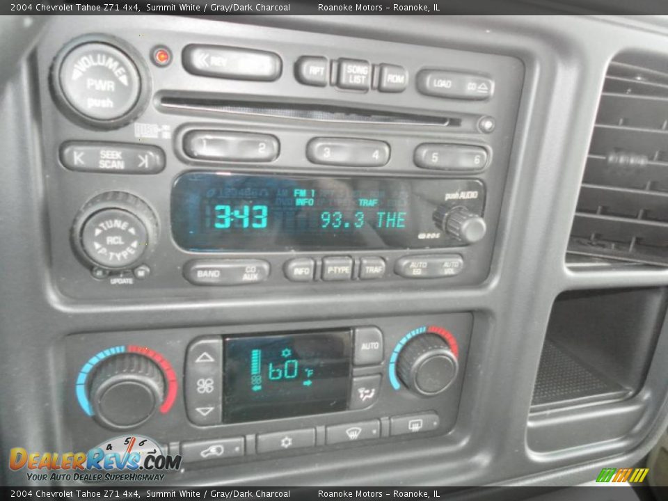 2004 Chevrolet Tahoe Z71 4x4 Summit White / Gray/Dark Charcoal Photo #14