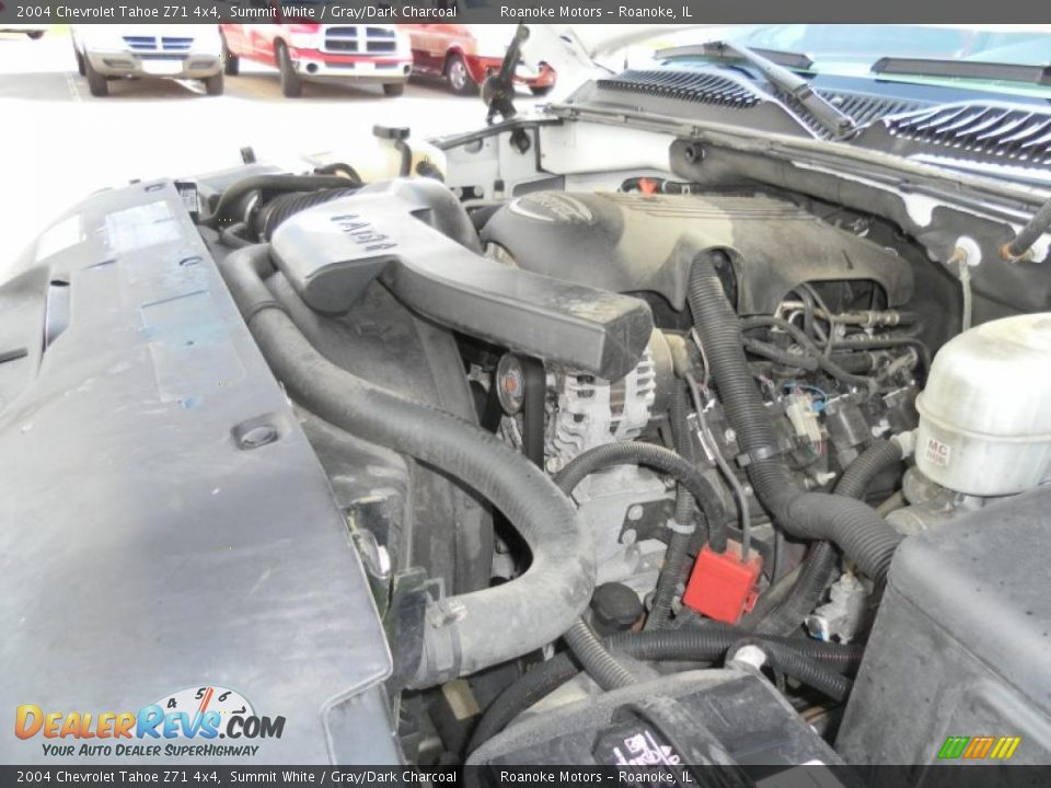 2004 Chevrolet Tahoe Z71 4x4 Summit White / Gray/Dark Charcoal Photo #23