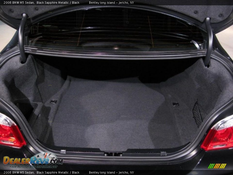 2008 BMW M5 Sedan Black Sapphire Metallic / Black Photo #18