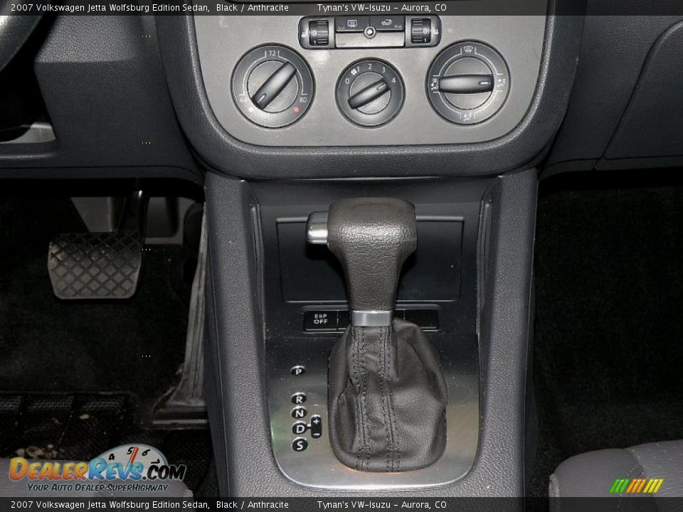 2007 Volkswagen Jetta Wolfsburg Edition Sedan Black / Anthracite Photo #11