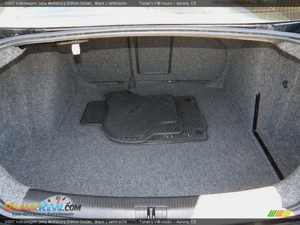 2007 Volkswagen Jetta Wolfsburg Edition Sedan Black / Anthracite Photo #14