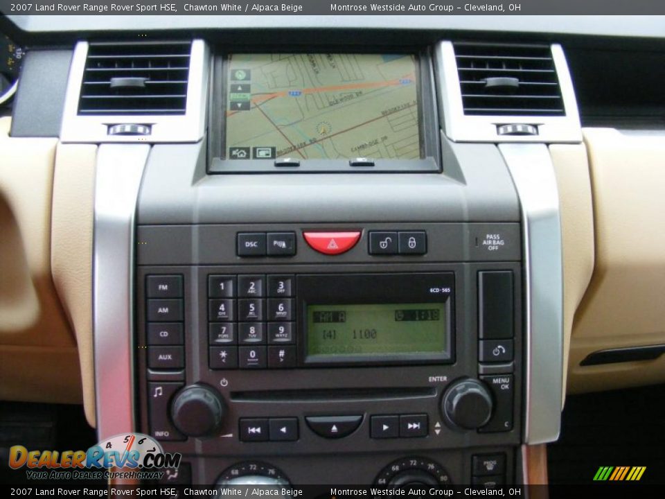 2007 Land Rover Range Rover Sport HSE Chawton White / Alpaca Beige Photo #19