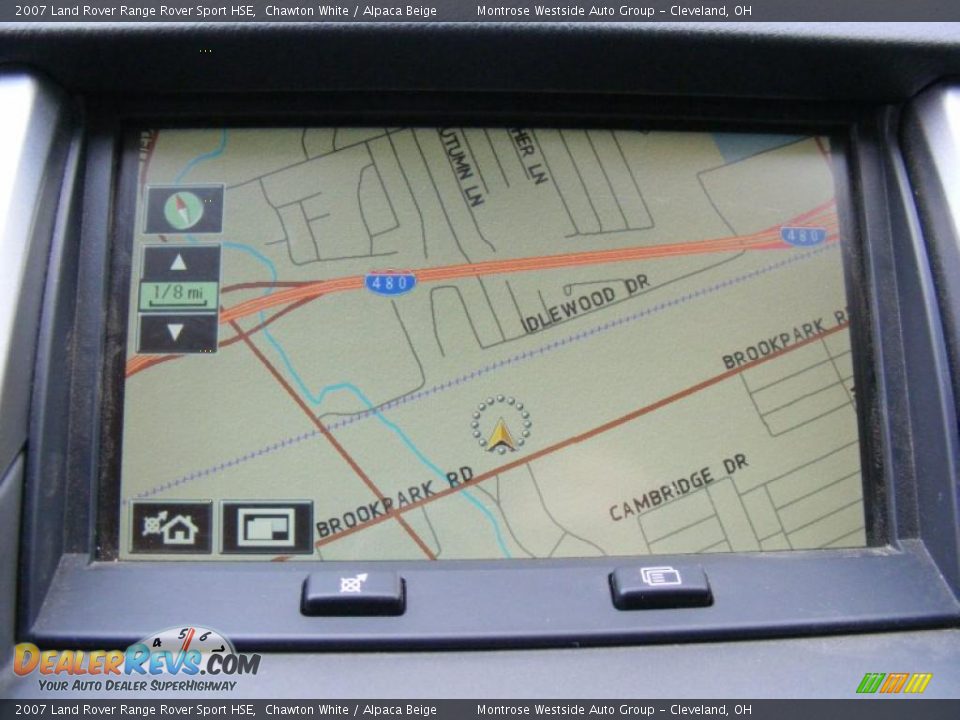 2007 Land Rover Range Rover Sport HSE Chawton White / Alpaca Beige Photo #20