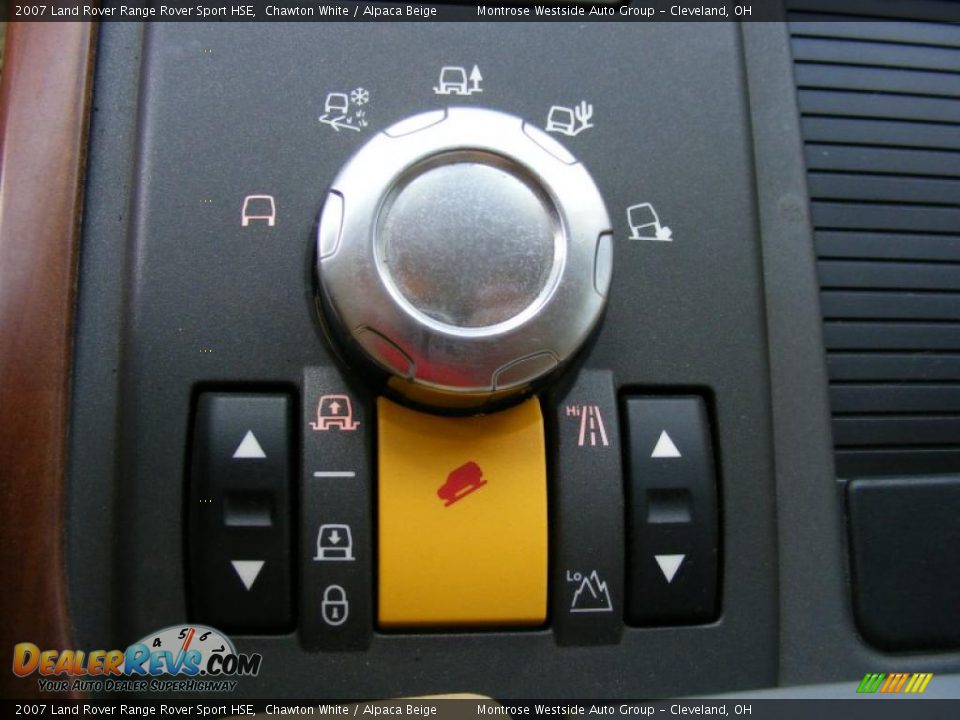 2007 Land Rover Range Rover Sport HSE Chawton White / Alpaca Beige Photo #23