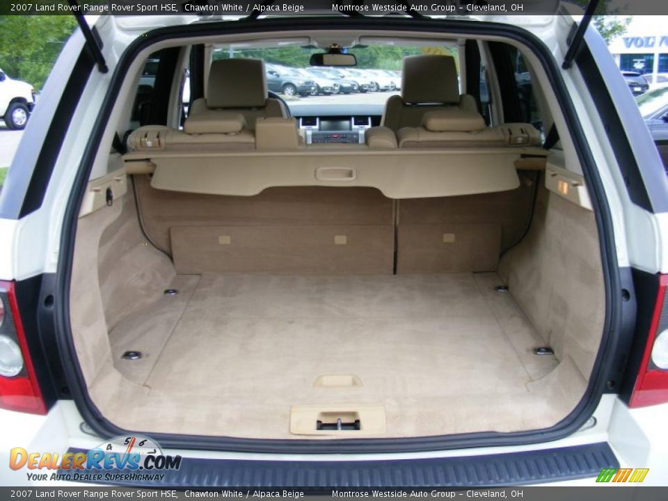 2007 Land Rover Range Rover Sport HSE Chawton White / Alpaca Beige Photo #29
