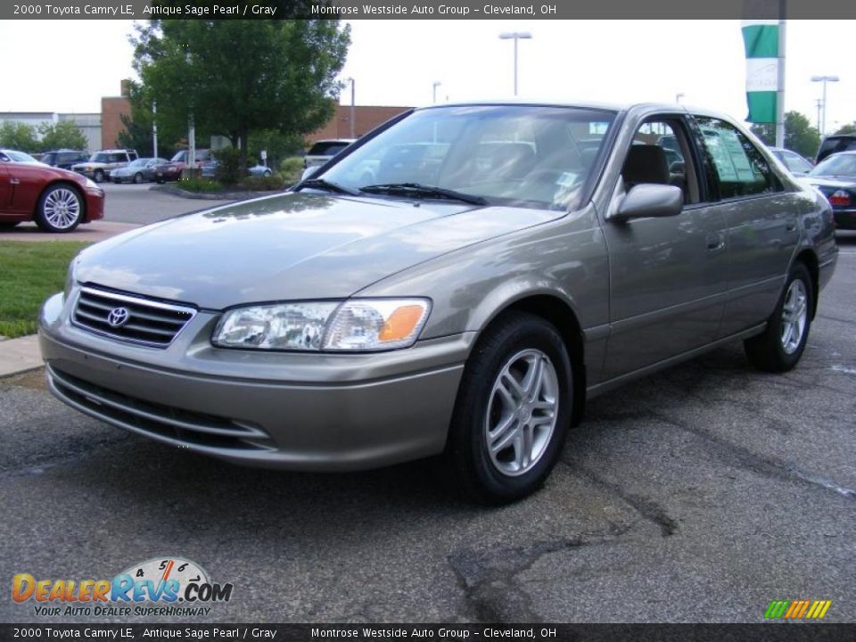 2000 Toyota Camry LE Antique Sage Pearl / Gray Photo #1