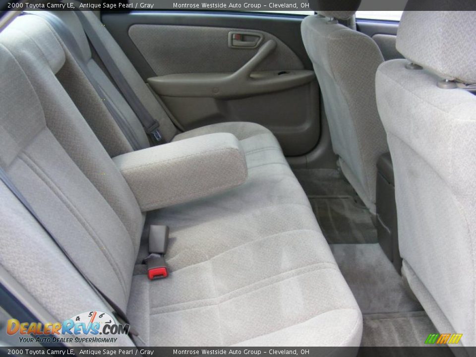 2000 Toyota Camry LE Antique Sage Pearl / Gray Photo #12