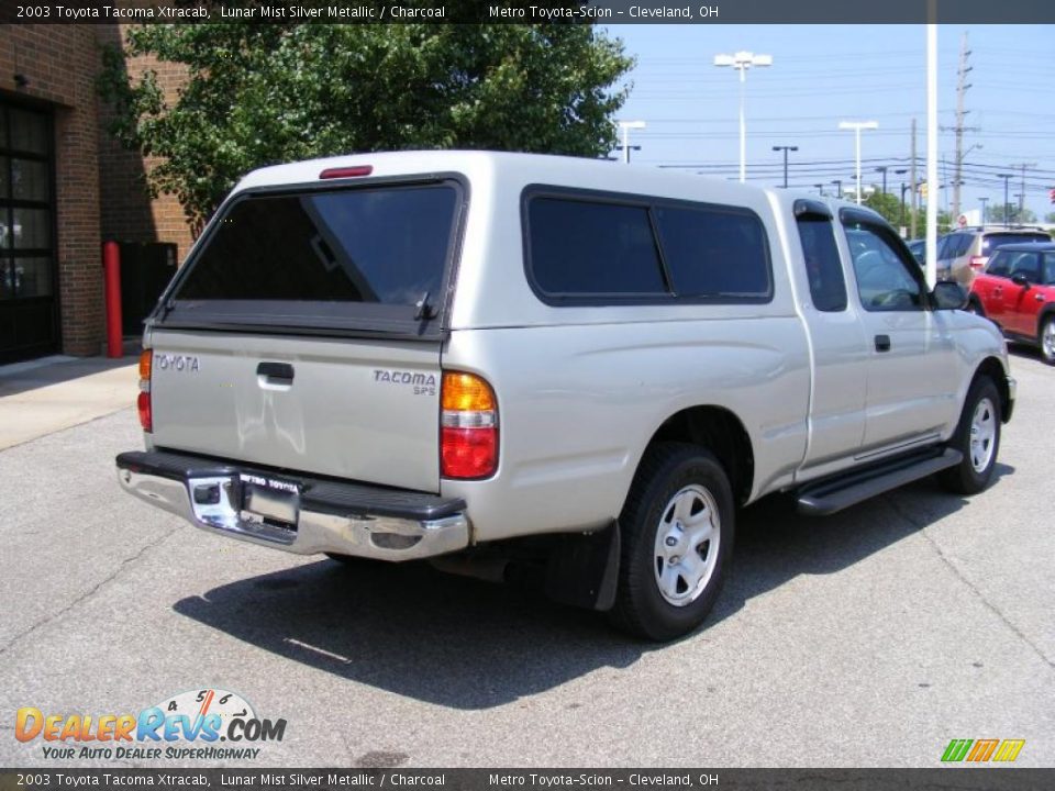 2003 Toyota Tacoma Xtracab Lunar Mist Silver Metallic / Charcoal Photo #3