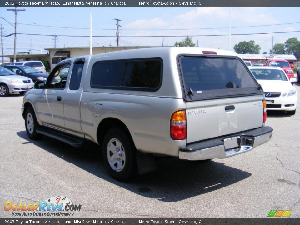 2003 Toyota Tacoma Xtracab Lunar Mist Silver Metallic / Charcoal Photo #5