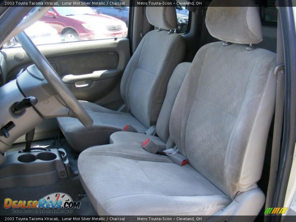 2003 Toyota Tacoma Xtracab Lunar Mist Silver Metallic / Charcoal Photo #9