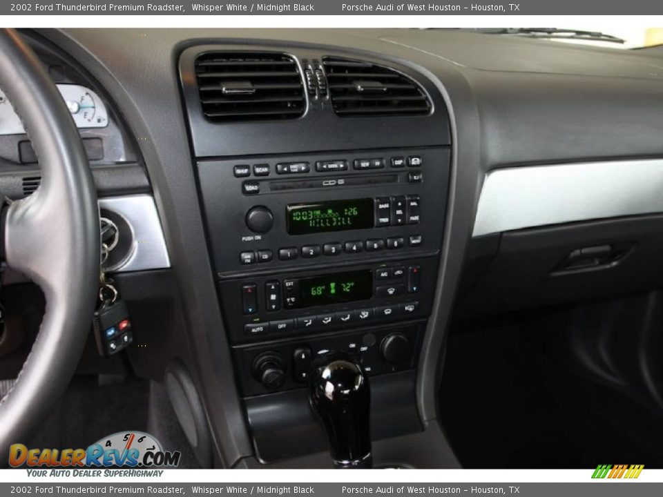 2002 Ford Thunderbird Premium Roadster Whisper White / Midnight Black Photo #6