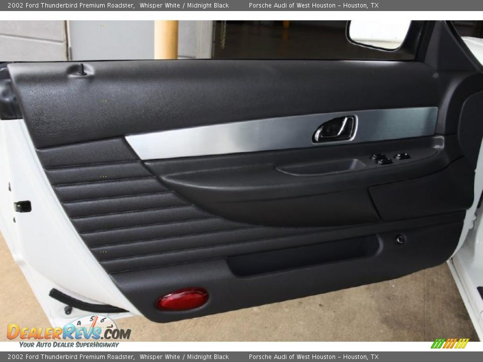 2002 Ford Thunderbird Premium Roadster Whisper White / Midnight Black Photo #11