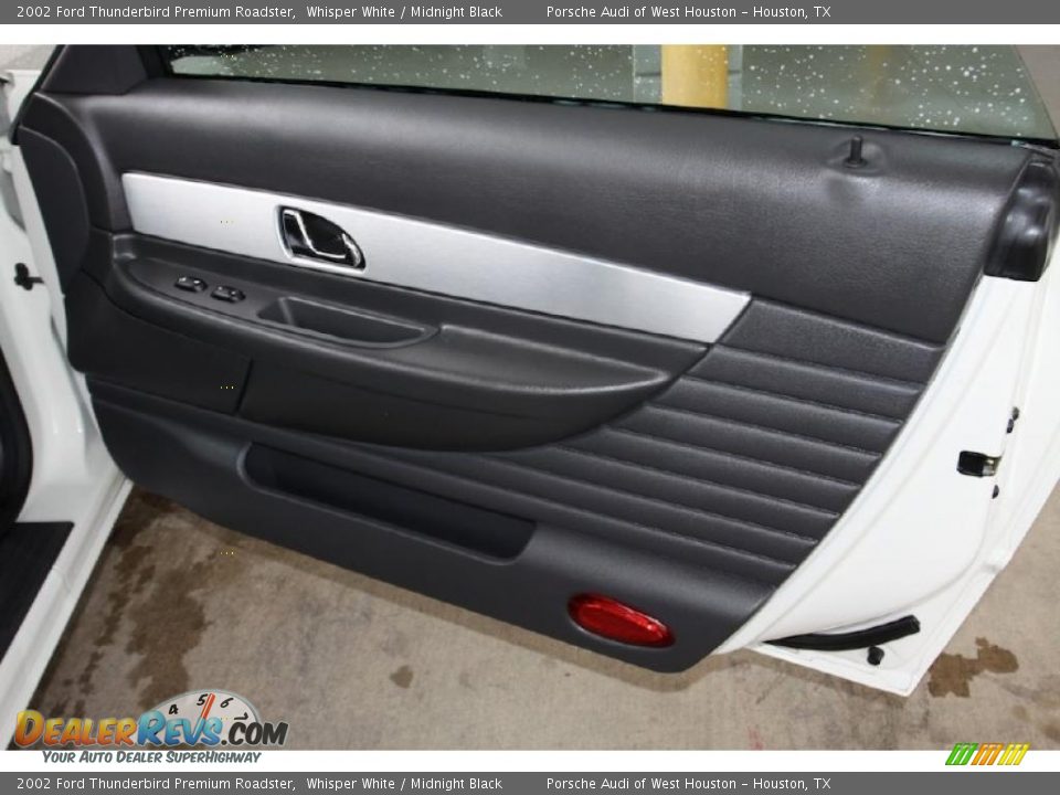 2002 Ford Thunderbird Premium Roadster Whisper White / Midnight Black Photo #15
