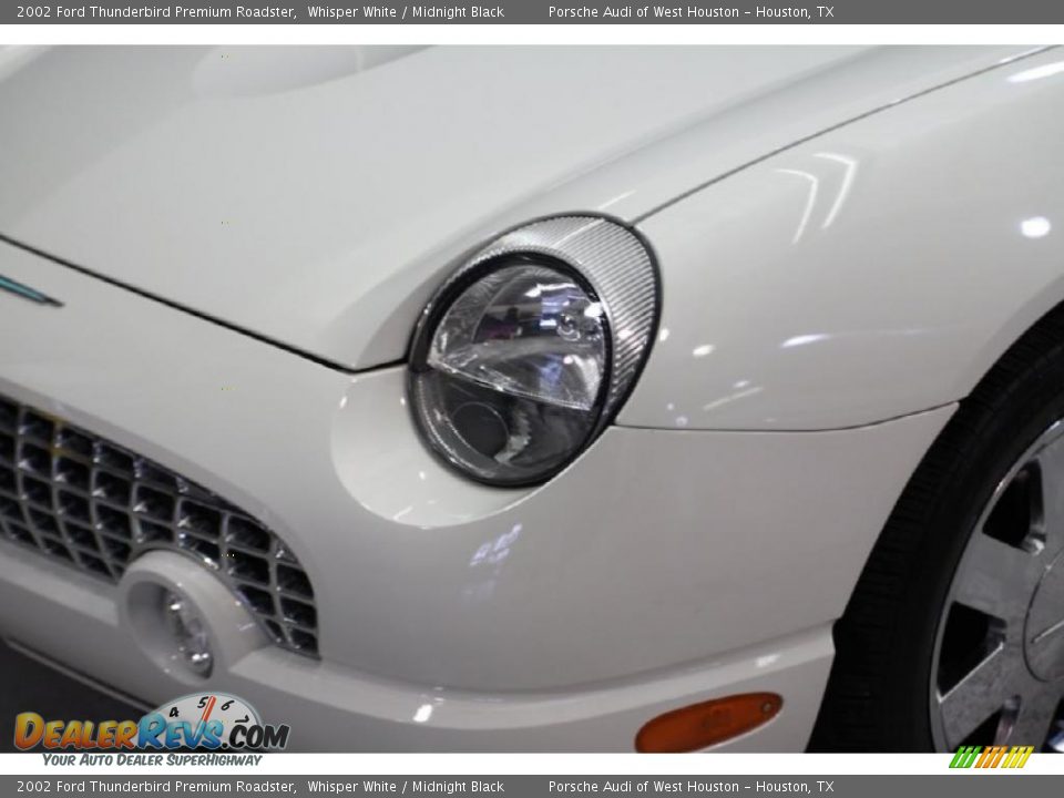 2002 Ford Thunderbird Premium Roadster Whisper White / Midnight Black Photo #31