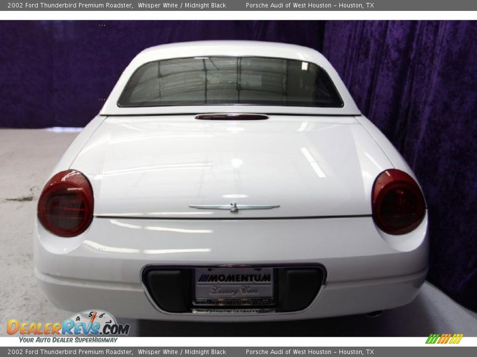 2002 Ford Thunderbird Premium Roadster Whisper White / Midnight Black Photo #32