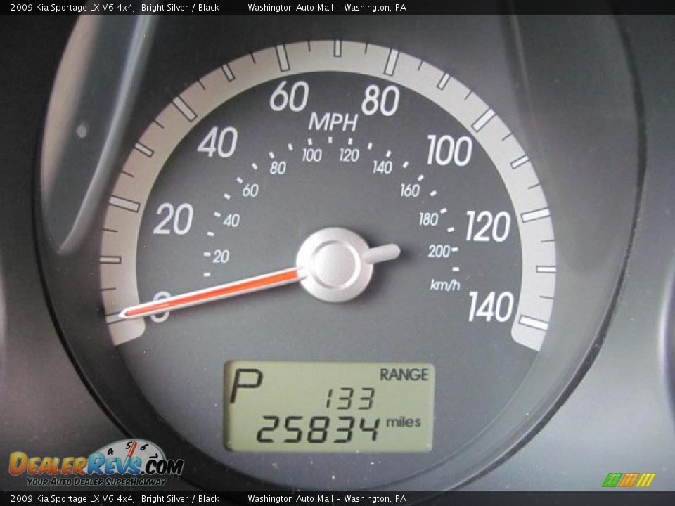 2009 Kia Sportage LX V6 4x4 Bright Silver / Black Photo #20