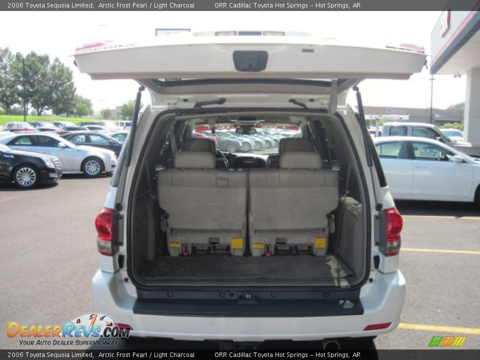 2006 Toyota Sequoia Limited Arctic Frost Pearl / Light Charcoal Photo #9